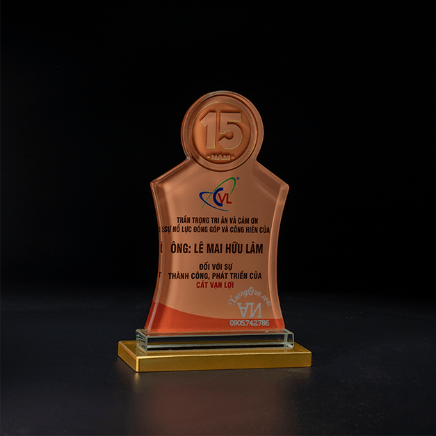 kỷ niệm chương thiết kế theo yêu cầu