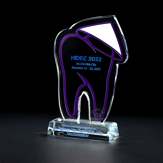 Biểu tượng pha lê mẫu logo