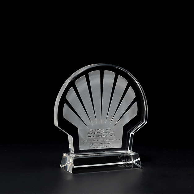 Cúp vinh danh mẫu logo