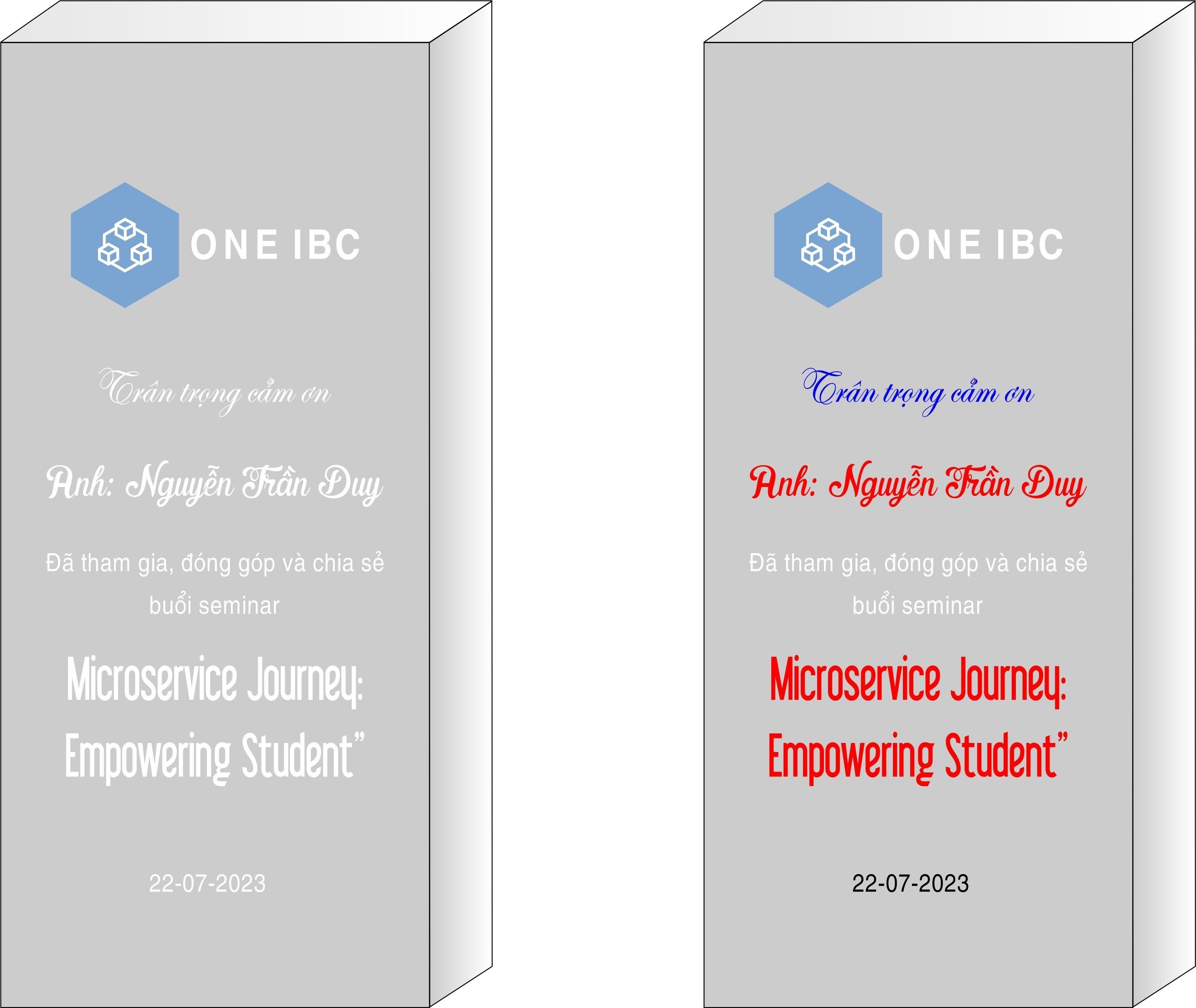 bản thiết kế demo